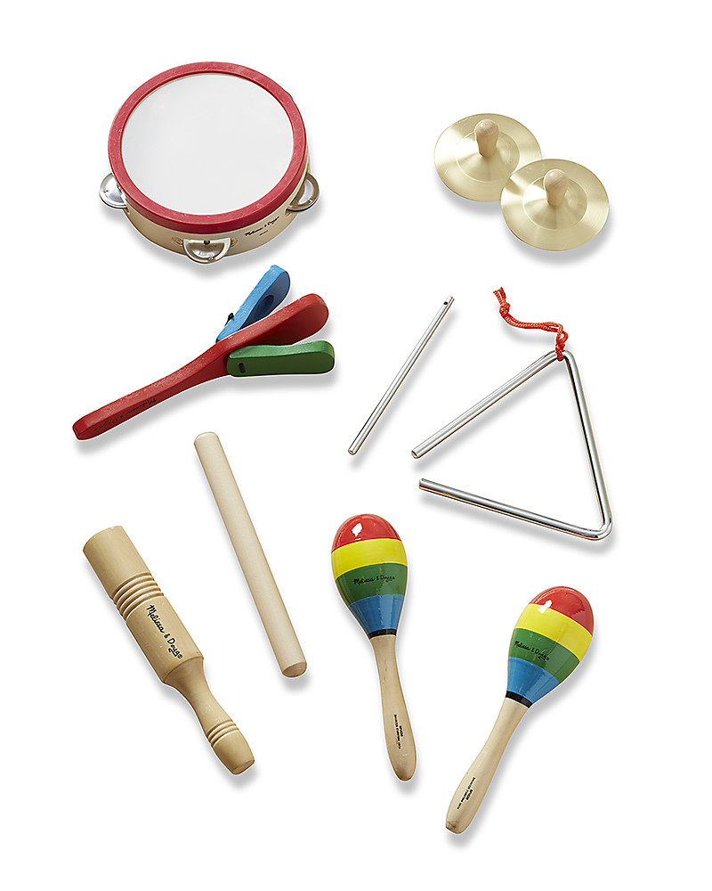 melissa and doug musical instrument set